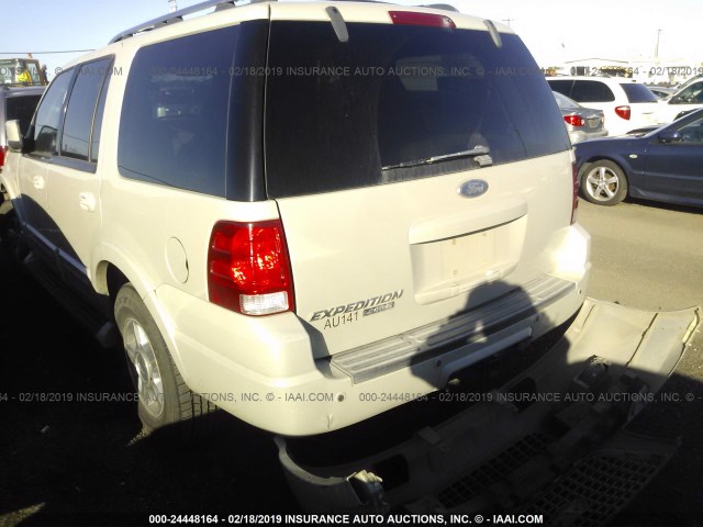 1FMFU19585LA60225 - 2005 FORD EXPEDITION LIMITED WHITE photo 3