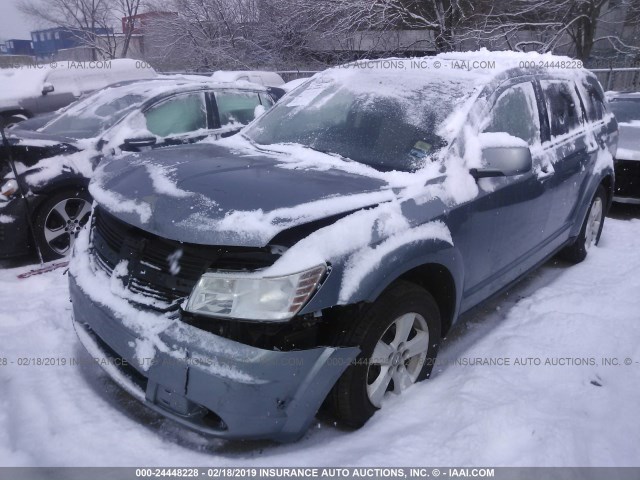 3D4GG57VX9T172807 - 2009 DODGE JOURNEY SXT GRAY photo 6