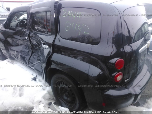 3GNDA13DX7S510238 - 2007 CHEVROLET HHR LS Negro foto 3