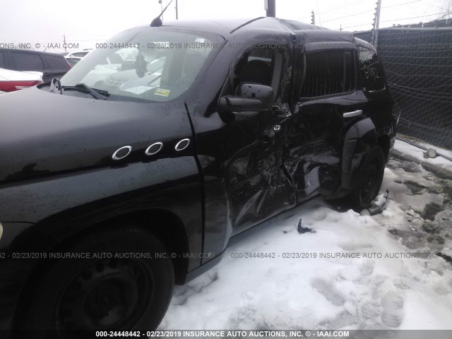 3GNDA13DX7S510238 - 2007 CHEVROLET HHR LS Negro foto 6