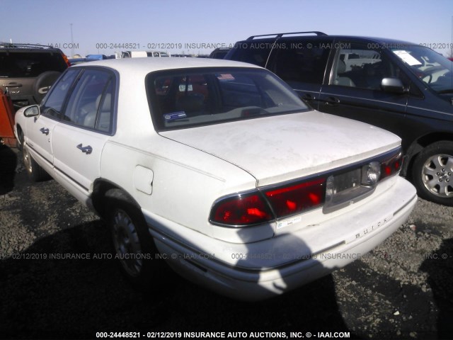 1G4HR52K9VH405105 - 1997 BUICK LESABRE LIMITED WHITE photo 3