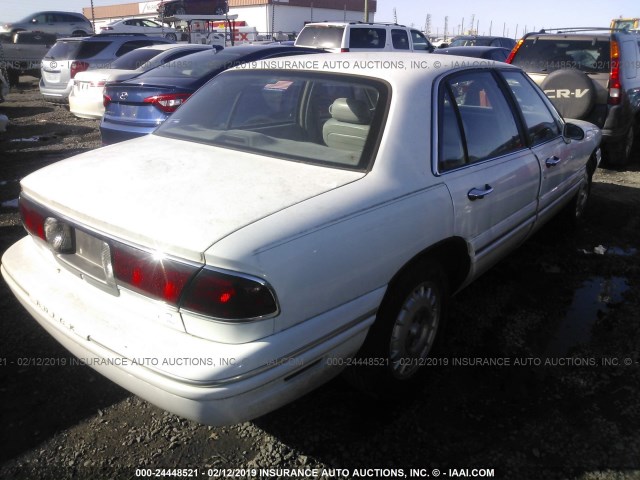 1G4HR52K9VH405105 - 1997 BUICK LESABRE LIMITED WHITE photo 4