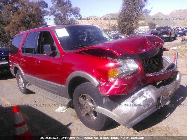 1FMFU17L23LC38936 - 2003 FORD EXPEDITION EDDIE BAUER RED photo 1