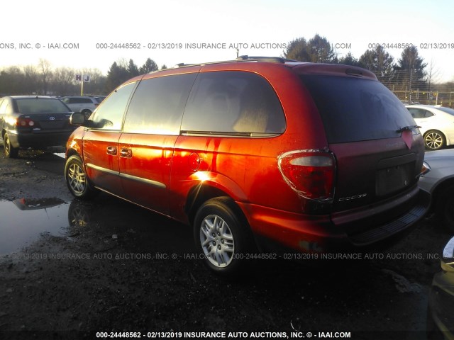 2D4GP44333R230795 - 2003 DODGE GRAND CARAVAN SPORT BURGUNDY photo 3