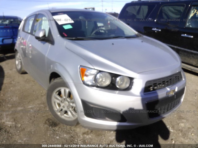 1G1JA6SH9C4117136 - 2012 CHEVROLET SONIC LS 银色 照片 1