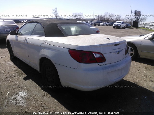 1C3LC45B79N515040 - 2009 CHRYSLER SEBRING LX WHITE photo 3