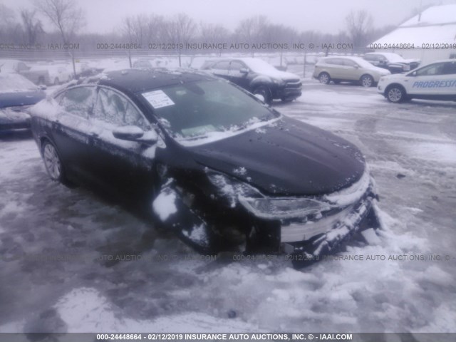 1C3CCCAB1FN746611 - 2015 CHRYSLER 200 LIMITED BLACK photo 1