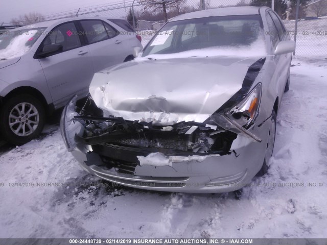 4T1BE32K94U322236 - 2004 TOYOTA CAMRY LE/XLE/SE SILVER photo 6