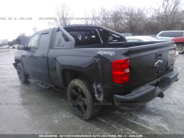 1GCVKNEC5HZ112252 - 2017 CHEVROLET SILVERADO K1500/K1500 LS BLACK photo 3