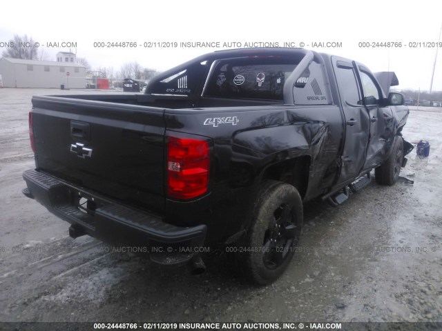 1GCVKNEC5HZ112252 - 2017 CHEVROLET SILVERADO K1500/K1500 LS BLACK photo 4