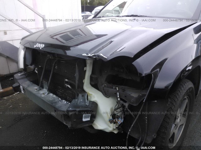 1J4GR48K35C711693 - 2005 JEEP GRAND CHEROKEE LAREDO/COLUMBIA/FREEDOM 黑色 照片 6