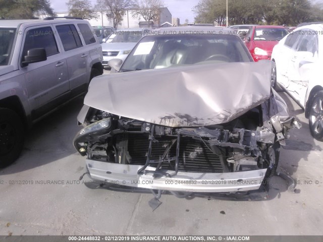 1G2HX54K24U169656 - 2004 PONTIAC BONNEVILLE SE TAN photo 6