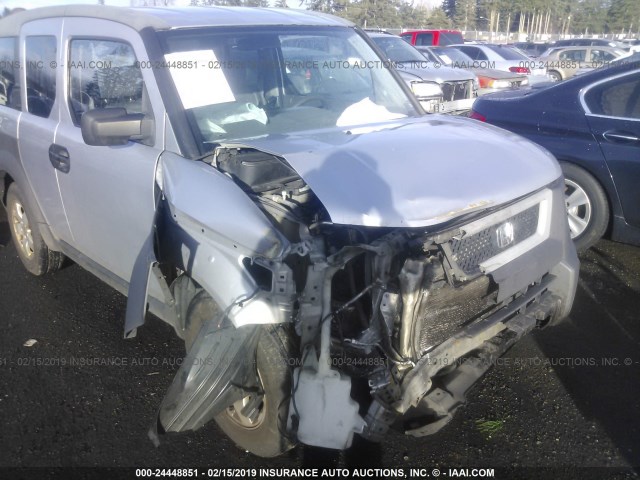 5J6YH28544L011623 - 2004 HONDA ELEMENT EX SILVER photo 6