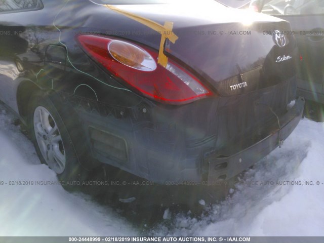 4T1CE38P56U586905 - 2006 TOYOTA CAMRY SOLARA SE/SLE BLUE photo 6