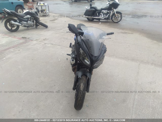 JKAEXEE12DDA12999 - 2013 KAWASAKI EX650 E BLUE photo 5