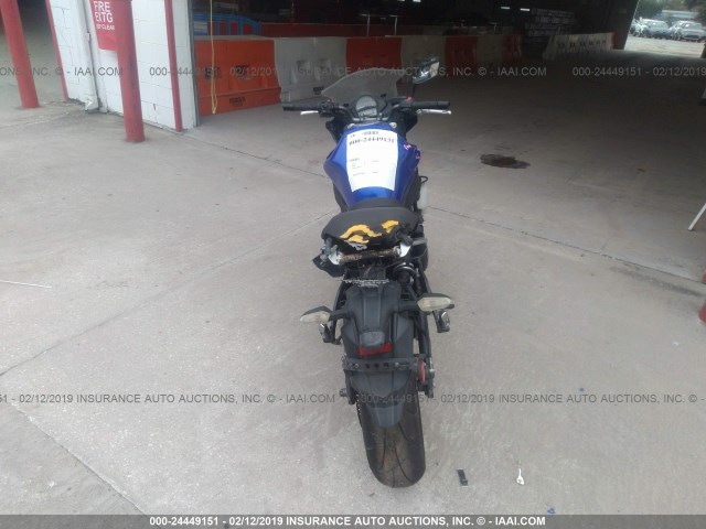 JKAEXEE12DDA12999 - 2013 KAWASAKI EX650 E BLUE photo 6
