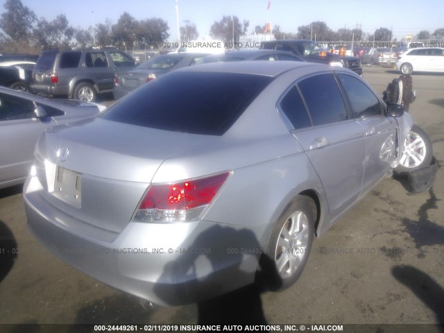 JHMCP26439C016430 - 2009 HONDA ACCORD LXP SILVER photo 4