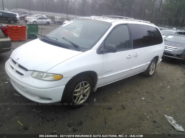 1B4GP44L2WB734638 - 1998 DODGE GRAND CARAVAN SE/SPORT WHITE photo 2