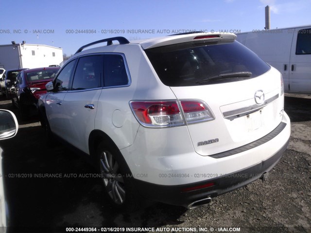 JM3TB38AX80144261 - 2008 MAZDA CX-9 WHITE photo 3