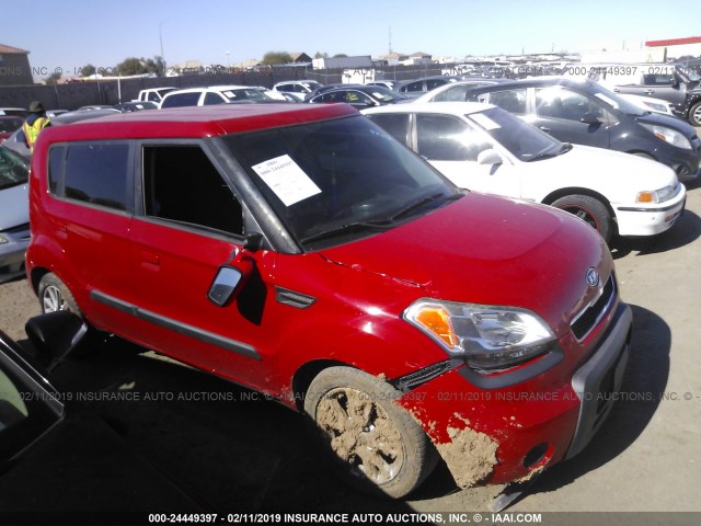 KNDJT2A29A7106754 - 2010 KIA SOUL +/!/SPORT RED photo 1