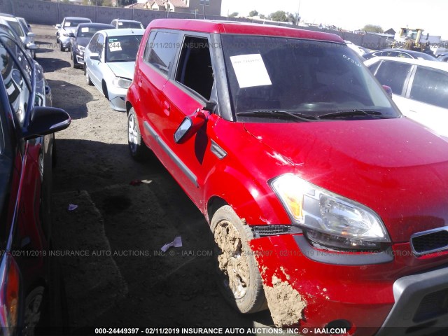 KNDJT2A29A7106754 - 2010 KIA SOUL +/!/SPORT RED photo 6