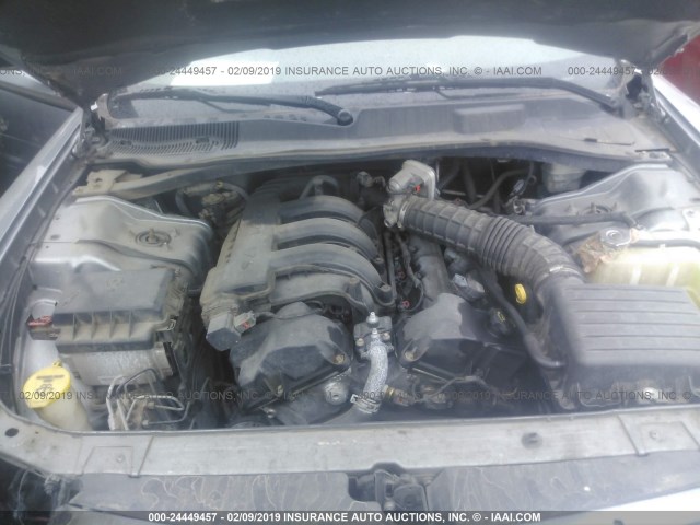 2B3KA43R97H851583 - 2007 DODGE CHARGER SE/SXT GRAY photo 10