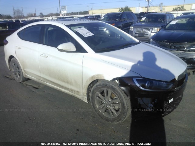 5NPD84LF2JH294328 - 2018 HYUNDAI ELANTRA SEL/VALUE/LIMITED WHITE photo 1