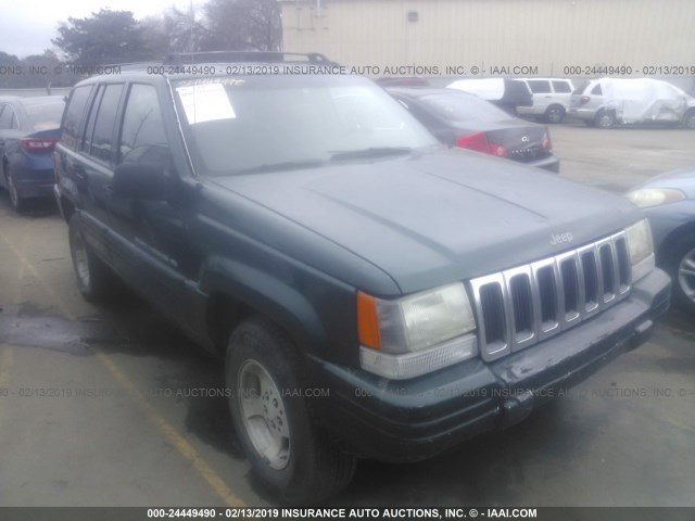 1J4FX48S9WC215333 - 1998 JEEP GRAND CHEROKEE LAREDO/SPECIAL GREEN photo 1