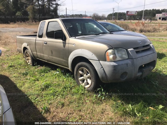 1N6DD26S52C313800 - 2002 NISSAN FRONTIER KING CAB XE GOLD photo 1