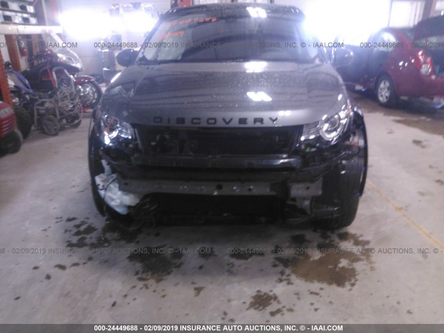 SALCR2RX0JH745373 - 2018 LAND ROVER DISCOVERY SPORT HSE GRAY photo 6