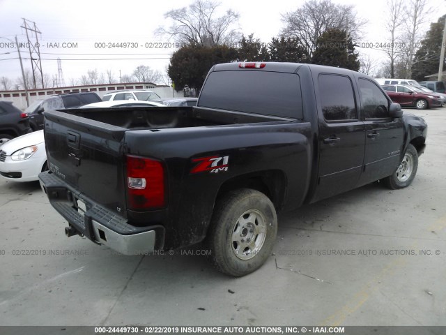 3GCRKSE32AG171023 - 2010 CHEVROLET SILVERADO K1500 LT BLACK photo 4