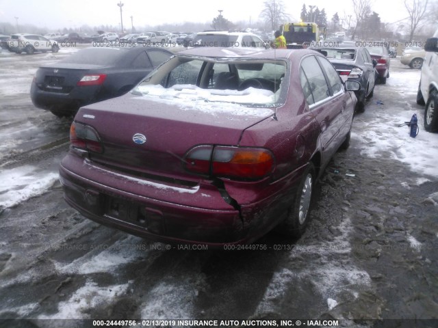 1G1ND52F14M576812 - 2004 CHEVROLET CLASSIC RED photo 4