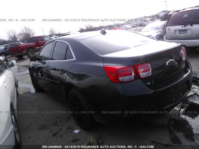 1G11C5SL5EF241789 - 2014 CHEVROLET MALIBU 1LT BLACK photo 3