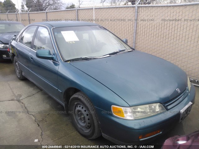 1HGCD5638SA160058 - 1995 HONDA ACCORD LX/EX TURQUOISE photo 1