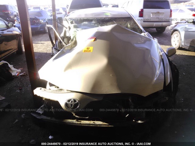 4T1BE46K07U519350 - 2007 TOYOTA CAMRY NEW GENERAT CE/LE/XLE/SE GOLD photo 6