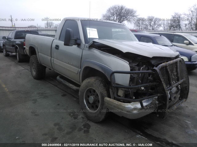 1GCHC24U63Z134790 - 2003 CHEVROLET SILVERADO C2500 HEAVY DUTY GRAY photo 1