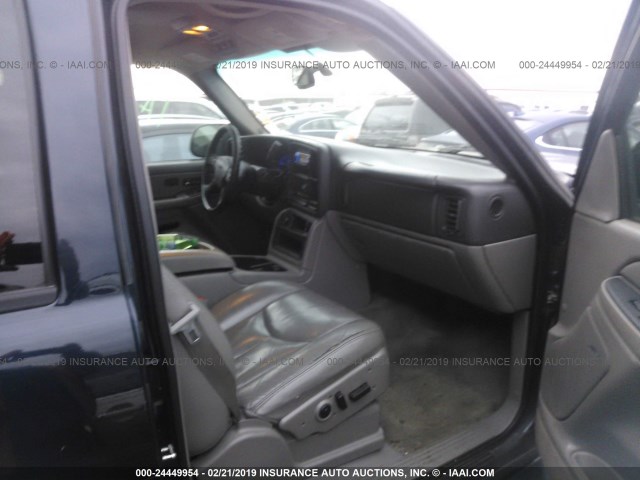 1GKEK13T14J293942 - 2004 GMC YUKON BLUE photo 5