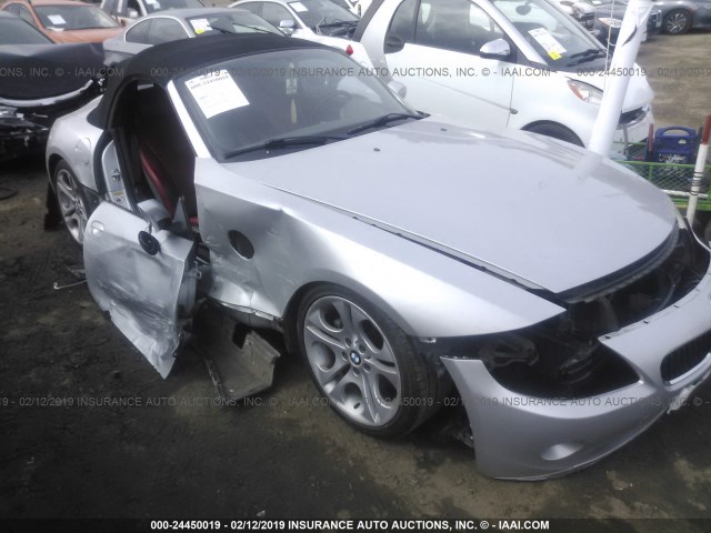 4USBT534X3LU03394 - 2003 BMW Z4 3.0 SILVER photo 6