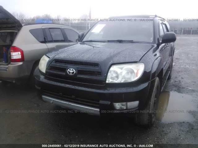 JTEBU14R340028307 - 2004 TOYOTA 4RUNNER SR5/SPORT BLACK photo 2