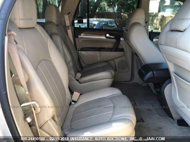 5GAKRCEDXCJ259316 - 2012 BUICK ENCLAVE GOLD photo 8