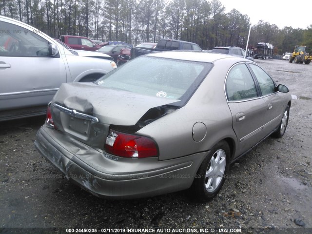 1MEFM55S33G624892 - 2003 MERCURY SABLE LS PREMIUM TAN photo 4