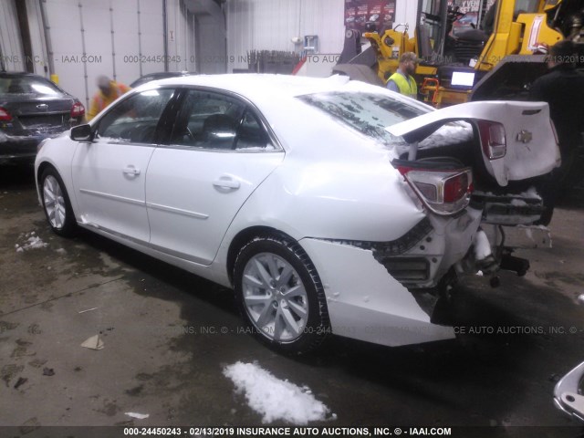 1G11D5SL9FF332658 - 2015 CHEVROLET MALIBU 2LT WHITE photo 3