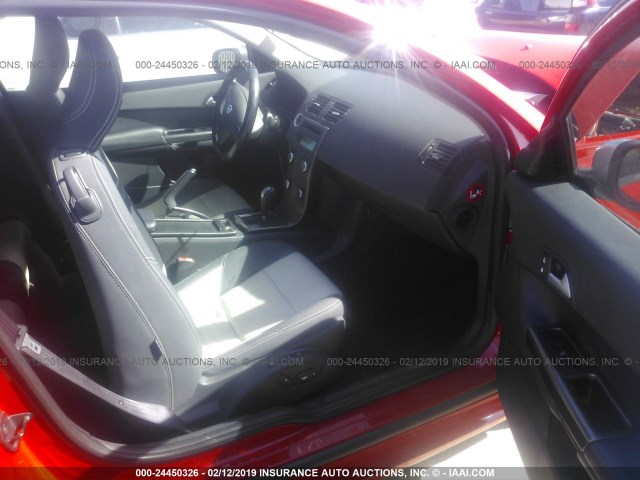 YV1672MK8A2180146 - 2010 VOLVO C30 T5 RED photo 5