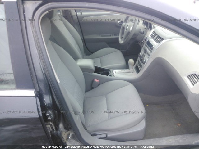 1G1ZG57NX84277169 - 2008 CHEVROLET MALIBU LS BLACK photo 5