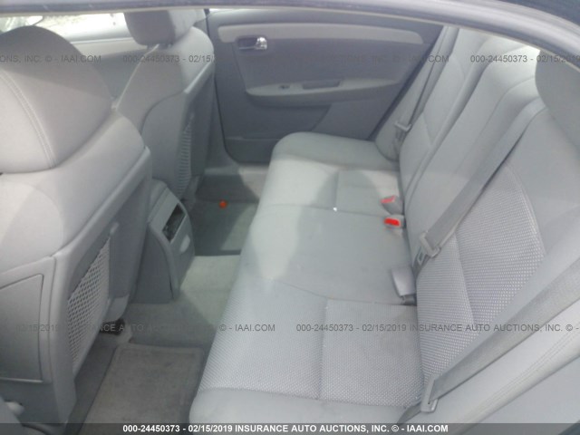 1G1ZG57NX84277169 - 2008 CHEVROLET MALIBU LS BLACK photo 8