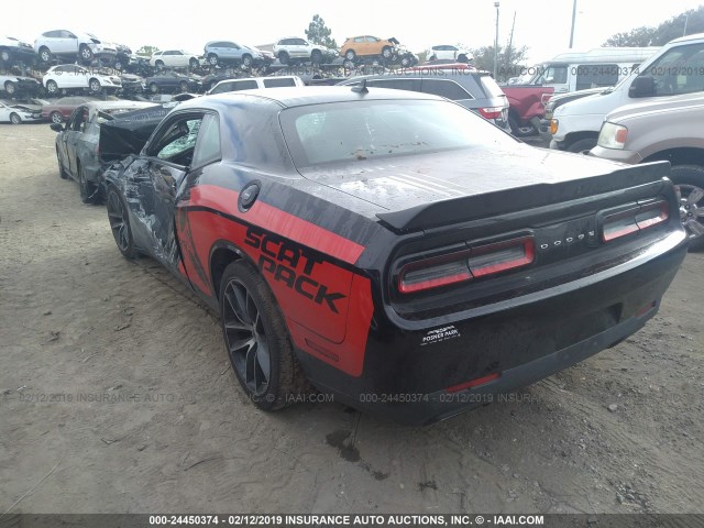 2C3CDZFJ5JH138687 - 2018 DODGE CHALLENGER R/T 392 BLACK photo 3