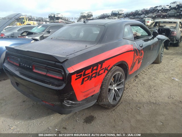 2C3CDZFJ5JH138687 - 2018 DODGE CHALLENGER R/T 392 BLACK photo 4