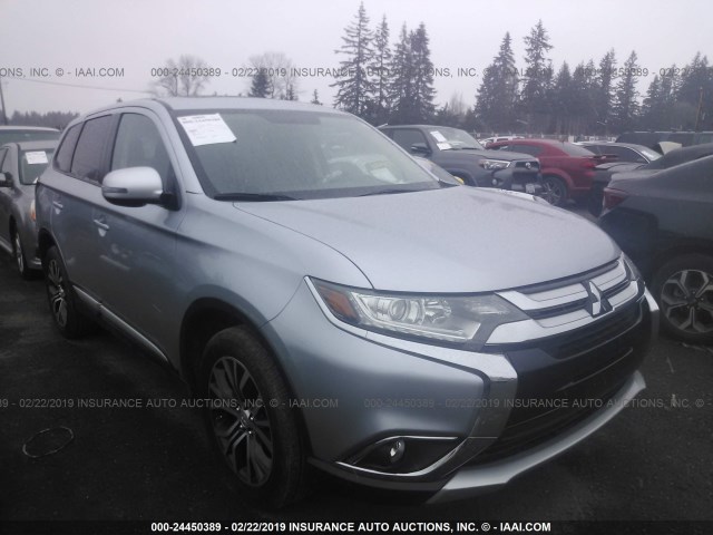 JA4AZ3A3XHZ040012 - 2017 MITSUBISHI OUTLANDER SE/SEL SILVER photo 1