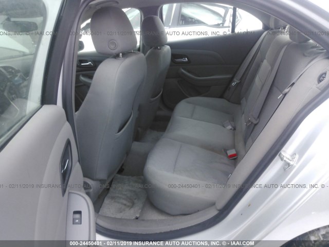 1G11A5SA5DU129539 - 2013 CHEVROLET MALIBU LS SILVER photo 8