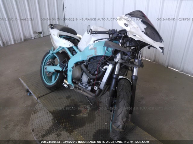 JKAZX4J1X8A073930 - 2008 KAWASAKI ZX600 J1 WHITE photo 1